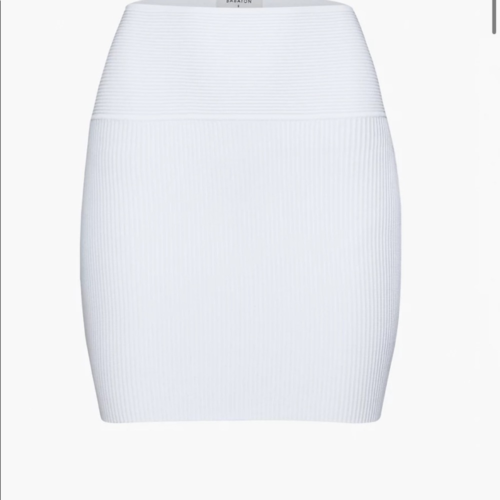 Babaton knit skirt aritzia